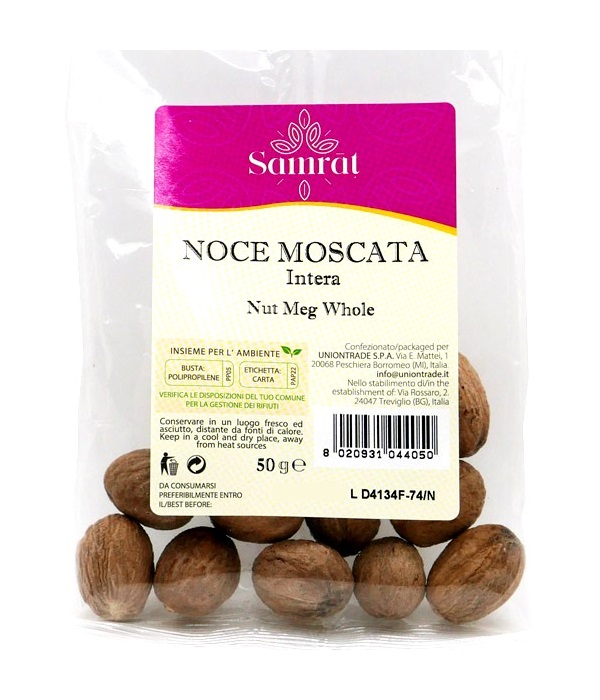 Noce moscata intera - Samrat 50g.